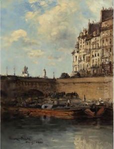 Paris, La Seine, Le Pont Neuf