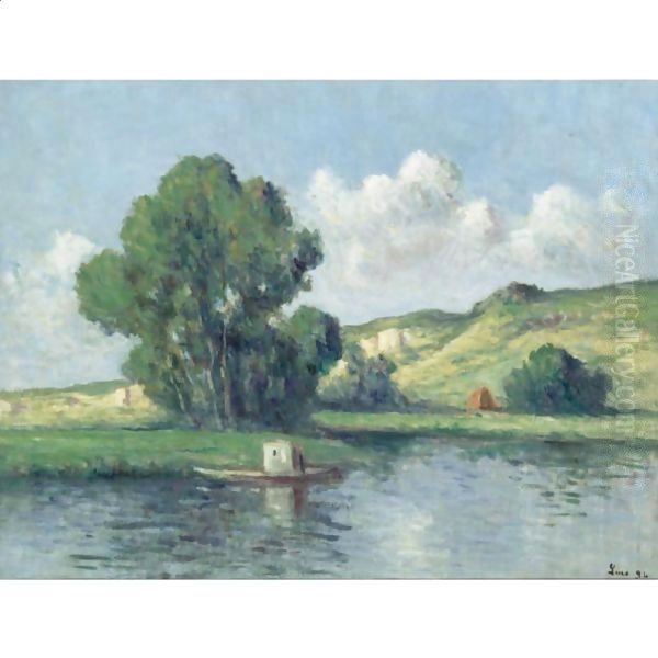 La Seine A Bonnieres - view 1