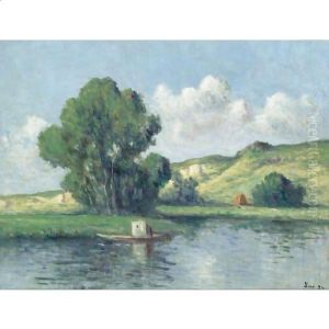 La Seine A Bonnieres by Maximilien Luce