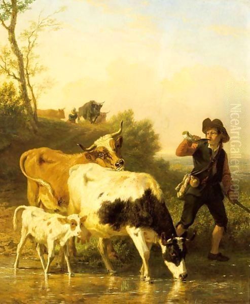 Tending The Herd - view 1