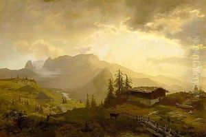 Early Morning In The Alps