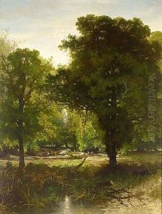 Figures In A Landscape by Johannes Warnardus Bilders