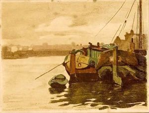 Turfschepen by Willem Witsen