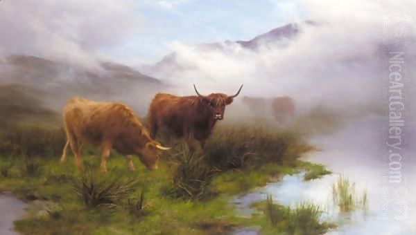 Moorland And Mist - view 1
