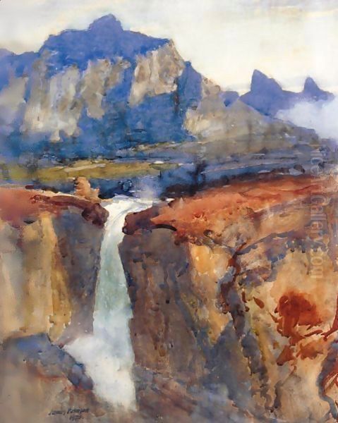 A Highland Waterfall - view 1