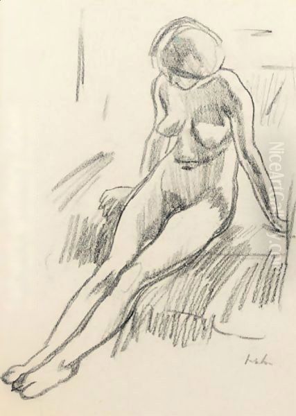 A Female Nude - view 1