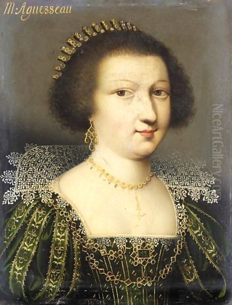 Portrait Of Madame D'Anguesseau - view 1