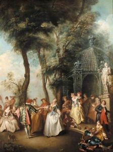 A Quadrille Before An Arbour