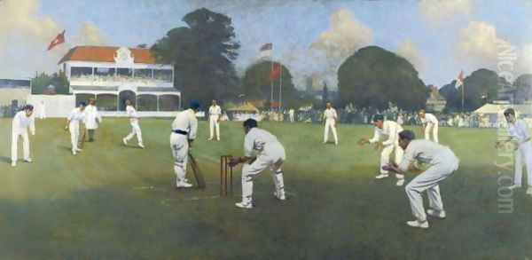 Kent V Lancashire, Canterbury 1906 - view 1