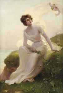 The Caress Of A Summer Breeze by Edouard Bisson
