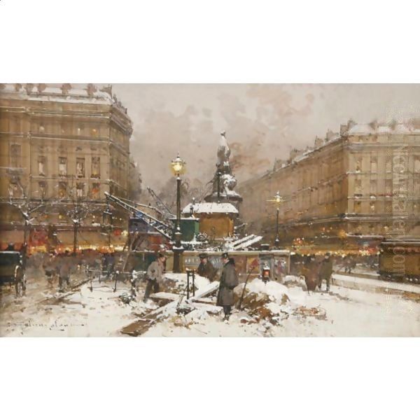 Place Clichy, Travaux Du Metro - view 1