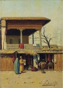 Dessert Merchants by Richard Karlovich Zommer