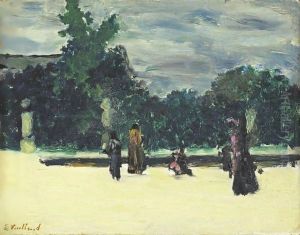 Autour Du Bassin, Aux Tuileries Autour Du Bassin, Aux Tuileries