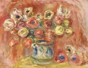 Bouquet De Fleurs by Pierre Auguste Renoir