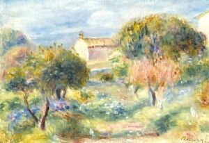 Allee Du Jardin Des Collettes by Pierre Auguste Renoir