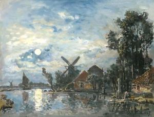 Effet De Lune Sur L'Estuaire
