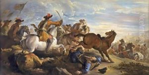 A Cavalry Skirmish