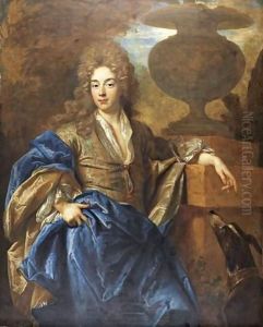 Portrait Of A Noble Man by Nicolas de Largillierre