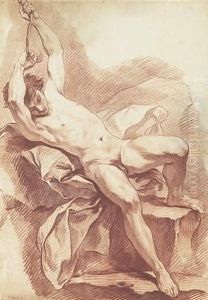 Study Of A Male Nude