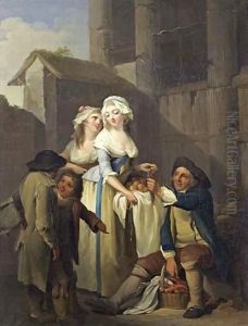 Market Scene by Louis Leopold Boilly