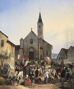Market Day by Victor Adam