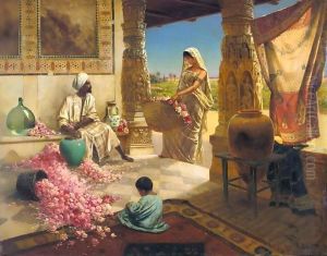 The Rose Harvest by Rudolph Ernst