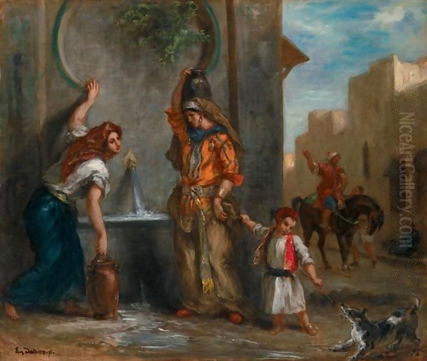 Femmes A La Fontaine - view 1