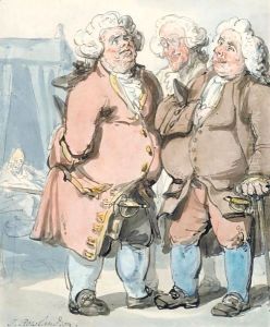 The Doctor's Consultation 2 by Thomas Rowlandson