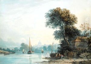 On The Thames, Chiswick by John Varley