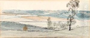 View Across A Valley by John Constable