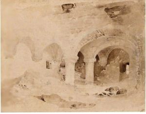 The Vaults Below Slingsby Castle, Yorkshire