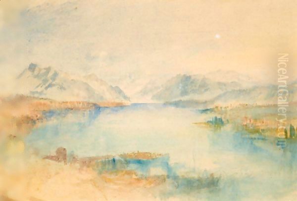 The Rigi, Lake Lucerne - view 1
