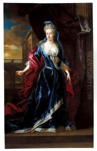 Portrait Of Mrs Richard Jones by Johann Closterman