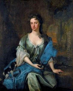 Portrait Of Joane, Wife Of Arthur Ayshford Portrait Of Joane, Wife Of Arthur Ayshford