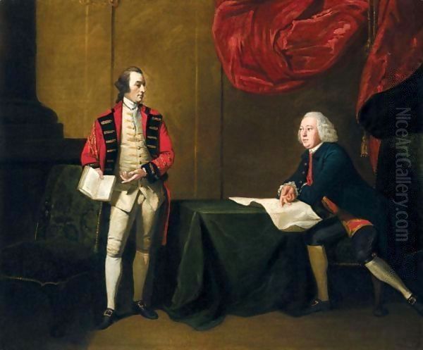 Portrait Of Two Gentlemen - view 1