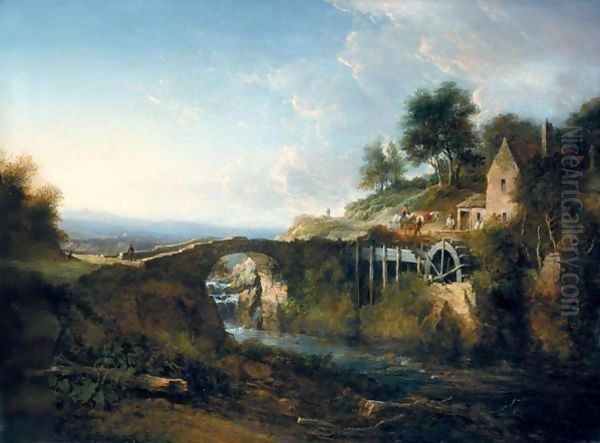 A Watermill In Angus-Shire - view 1