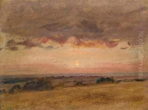 Summer Evening With Storm Clouds by John Constable