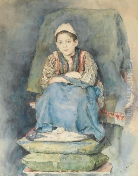 Portrait Of A Young Boy - view 1