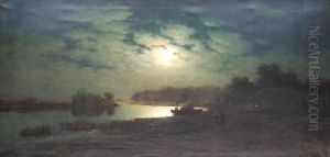 Moonlit Coast by Gavril Kondratenko