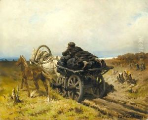 The Journey Home by Pyotr Fyodorovich Sokolov