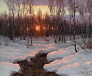 The Sunset by Ivan Fedorovich Choultse