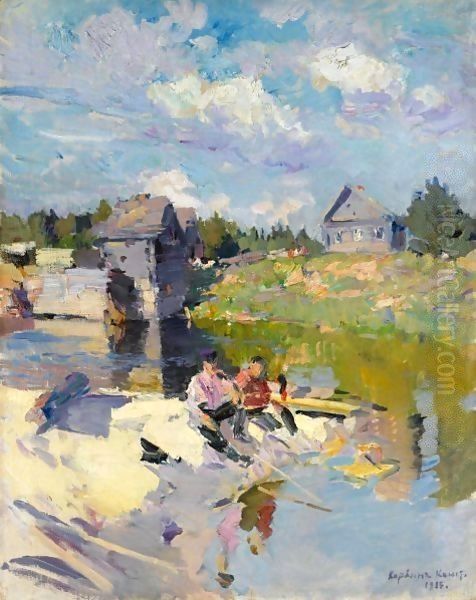 Fishing On A Sunny Day - view 1