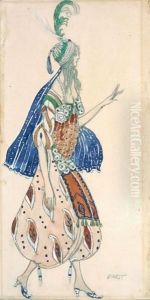 Costume Design From A Production Of Scheherezade