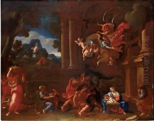Adorazione Dei Pastori 3 by Italian School