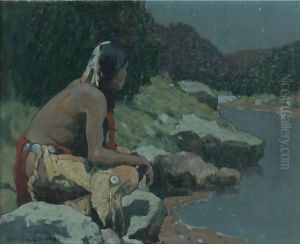 Moonlight On The Hondo by Eanger Irving Couse