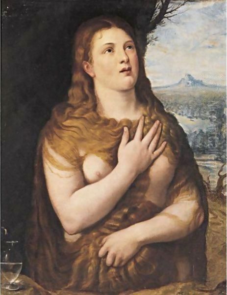 Penitent Magdalene - view 1