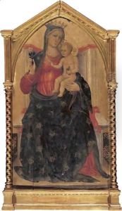 Madonna And Child Enthroned Madonna And Child Enthroned