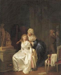 Les Conseils Maternels by Louis Leopold Boilly