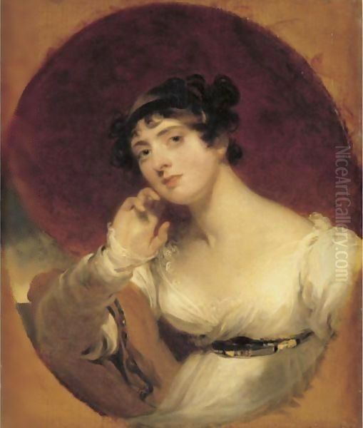 Portrait Of Mrs. George Frederick Stratton, Nee Anne D'Ewes - view 1