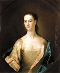 Portrait Of Eupheme Lockhart, 3rd Wife Of John, 6th Earl Of Wigton (1702-1762)